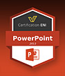 Coupon Certification Bureautique (avec e-surveillance) PowerPoint 2013 - Ancienne version