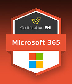 Coupon Certification Bureautique (avec e-surveillance) - Utilisation de la plateforme collaborative Microsoft 365