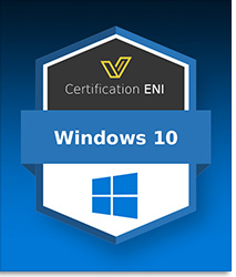 Coupon Certification Bureautique (avec e-surveillance) - Windows 10