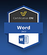 Coupon Certification Bureautique (avec e-surveillance) Word 2013 - Ancienne version