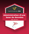 Coupon Certification IT (avec e-surveillance) Administration d’une base de données avec SQL Server