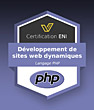 Coupon Certification IT (avec e-surveillance) Développement de sites web dynamiques avec PHP