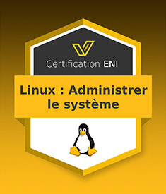 Coupon Certification IT (avec e-surveillance) - Linux - Administrer le système