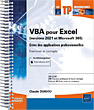 VBA pour Excel (versions 2021 et Microsoft 365) Créez des applications professionnelles : Exercices et corrigés - Version en ligne