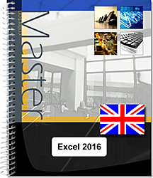 Excel 2016 - (E/E) :Text in English with the English version of the software