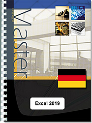Excel 2019 (Versionen 2019 und Office 365) - (D/D) : Texte en allemand sur la version allemande du logiciel
