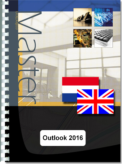 Outlook 2016 - (N/E) : Texte en néerlandais sur la version anglaise du logiciel