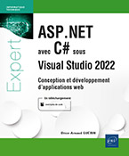 Extrait - ASP.NET avec C# sous Visual Studio 2022 Conception et développement d'applications web