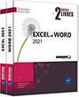 Excel et Word 2021 Coffret de deux livres